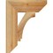 Ekena Millwork Imperial Slat Rough Sawn Bracket, Western Red Cedar, 4"W x 14"D x 18"H BKT04X14X18IMP06RWR - alternate 4